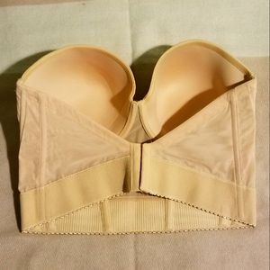 WACOAL 38DDD (38F) Strapless Bra Bustier Corset for Strapless dresses & tops